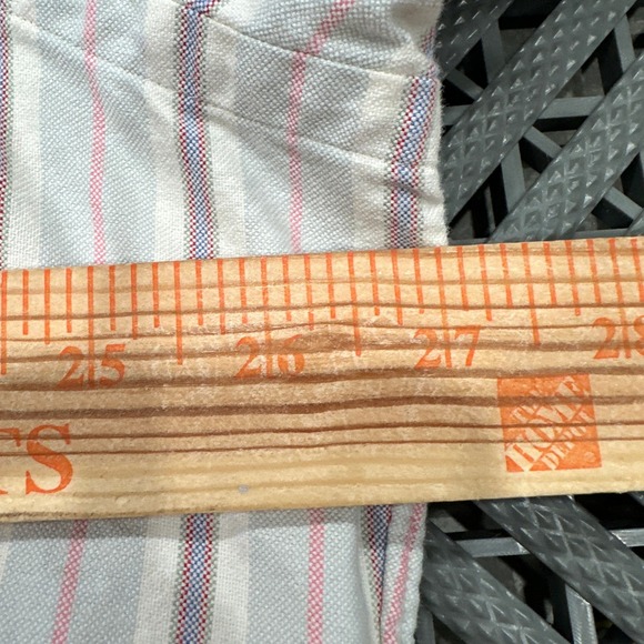 Ralph Lauren Striped Button Down Shirt Womens XXL Pink Blue Cotton Casual - Picture 4 of 5